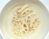 牛こま肉とレンコンの甘辛煮作り方3写真