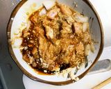 お一人様☆野菜たっぷりウインナーで魯肉飯作り方4写真