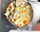 お一人様☆野菜たっぷりウインナーで魯肉飯作り方11写真