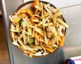 お一人様☆野菜たっぷりウインナーで魯肉飯作り方13写真