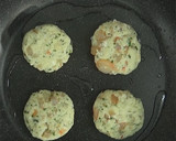 簡単時短！大葉と海老のはんぺん焼き作り方4写真