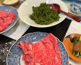 簡単#花山椒と牛肉のしゃぶしゃぶ作り方1写真