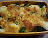 ブロッコリーとゆで卵のマヨチーズ焼き作り方5写真
