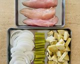 ＊たけのことふきのチキングラタン＊作り方1写真