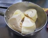 タケノコのバジルソース炒め作り方1写真