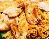 簡単♡一石二鳥de焼肉☆焼きそば作り方5写真