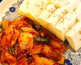 豆腐キムチ(두부김치)作り方5写真