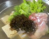 もずくと豚肉のしゃぶしゃぶ作り方3写真