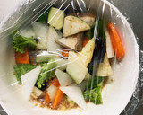 肉無豆腐コク旨濃厚焼肉のたれ味野菜炒め作り方13写真