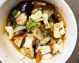 肉無豆腐コク旨濃厚焼肉のたれ味野菜炒め作り方15写真