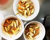 根菜茄子コク旨さっぱりソース温野菜サラダ作り方4写真