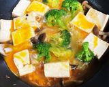 豆腐とブロッコリーの卵とじ作り方4写真