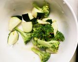 根菜茄子コク旨さっぱりソース温野菜サラダ作り方5写真