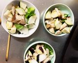 根菜茄子オイフルーティー味温野菜サラダ作り方14写真