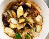 根菜茄子コク旨さっぱりソース温野菜サラダ作り方17写真