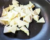 春が旬！ホタルイカと筍のいしるバター炒め作り方3写真