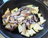 春が旬！ホタルイカと筍のいしるバター炒め作り方4写真