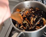 栄養満点！愛妻のために作ったひじきの煮物作り方5写真