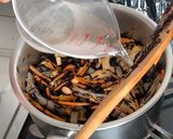 栄養満点！愛妻のために作ったひじきの煮物作り方6写真