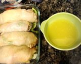 キャベツ巻き巻き鶏肉ロール、ソース付き。作り方10写真