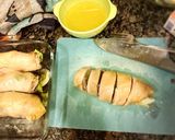 キャベツ巻き巻き鶏肉ロール、ソース付き。作り方11写真