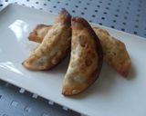 揚げ餃子　納豆＆ナッツ作り方3写真