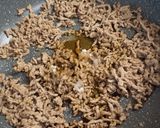 合挽き肉ともやしの炒め物作り方5写真