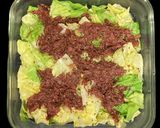 レンジで簡単　コンビーフ春キャベツ作り方7写真