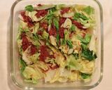 レンジで簡単　コンビーフ春キャベツ作り方9写真