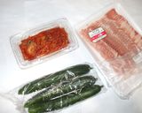 豚肉キムチきゅうり炒め♪おいしい簡単作り方1写真