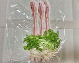 ベジ♪レンジで！もやしと豆苗の肉巻き作り方2写真
