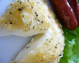 モッツァレラチーズのバジルパン粉焼き作り方5写真