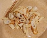 筍と竹輪のQPマヨ炒め作り方3写真