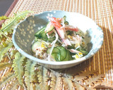 かにかまきゅうりもやしの和え物作り方4写真