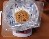きな粉と米粉のサクほろクッキー(レンジ)作り方3写真