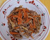 豚バラ肉と舞茸の中華炒め作り方8写真