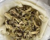 キノコのキッシュ*春巻きの皮使用作り方7写真