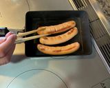 簡単#キャベツとレタスのホットドッグ作り方1写真