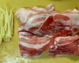 簡単♪筍と豚バラ肉の煮物／甘辛煮作り方2写真