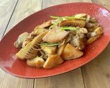 簡単♪筍と豚バラ肉の煮物／甘辛煮作り方5写真