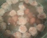 春のおやつ♪苺入りの豆腐白玉団子作り方4写真