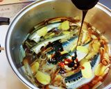 イワシのねぎプルーン煮。作り方5写真