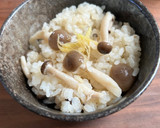 簡単☆しめじと生姜の炊き込みご飯作り方4写真