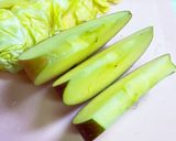 チーズりんごとろ〜り♡カレーキャベロール作り方3写真