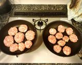 キャベツと玉ねぎのシンプル焼肉ハンバーグ作り方3写真
