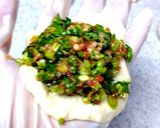 パクチー肉まん(香草肉馅饼)作り方6写真
