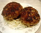 キャベツと玉ねぎのシンプル焼肉ハンバーグ作り方8写真