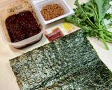 青物野菜と納豆と海苔の醤油麹和え作り方1写真