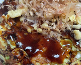 超簡単しかも糖質オフ！厚揚げのお好み焼き作り方7写真