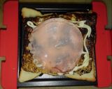 レンチンで焼き卵ハムサンド：お手軽です作り方4写真